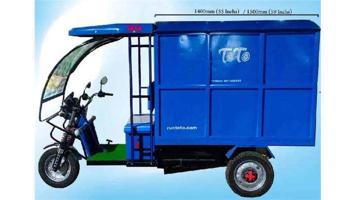 Run Toto E Cargo 450/750 3 Wheeler